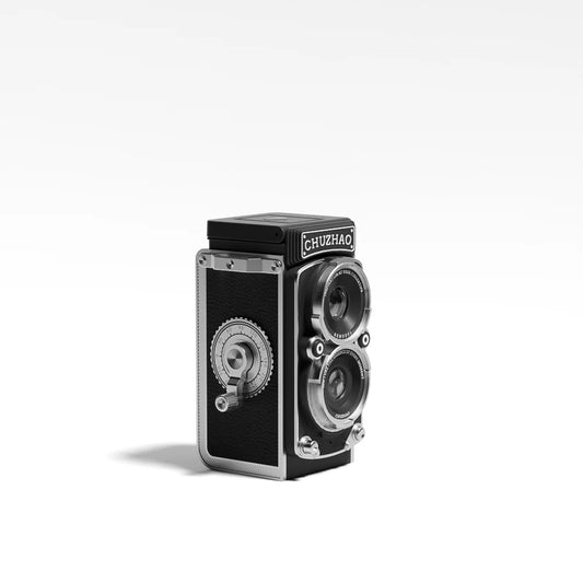 Retro Dual-Lens Digital Camera